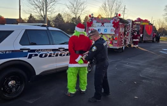 Carmel Police Thwart 'Grinch' in Christmas Tree Caper, Santa Tours Rescheduled
