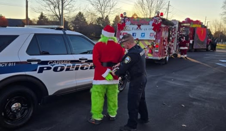 Carmel Police Thwart 'Grinch' in Christmas Tree Caper, Santa Tours Rescheduled