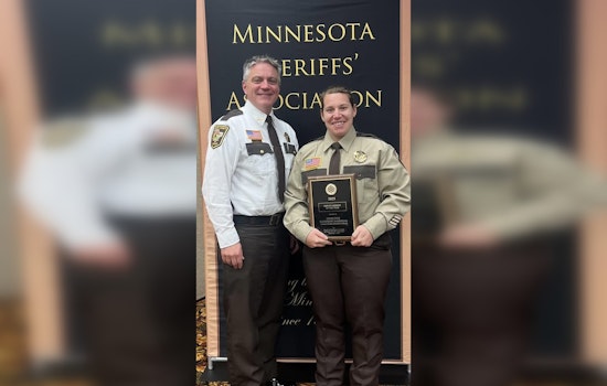 Carver County Deputy Katherine Sandberg Honored as MN Deputy Sheriff of the Year for Outstanding Service