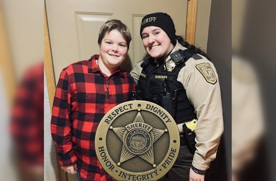 Carver County Youth Hailed for Quick-Thinking That Leads to DWI Arrest; Honored by Sheriff's Office