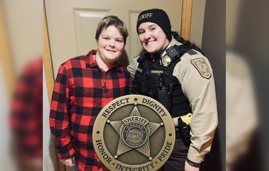 Carver County Youth Hailed for Quick-Thinking That Leads to DWI Arrest; Honored by Sheriff's Office