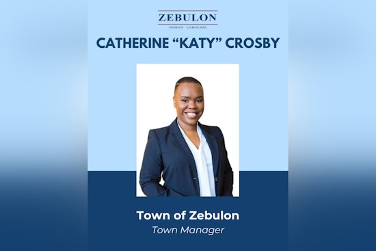 Catherine "Katy" Crosby Appointed as New Town Manager of Zebulon, Bringing Two Decades of Experience to the Role