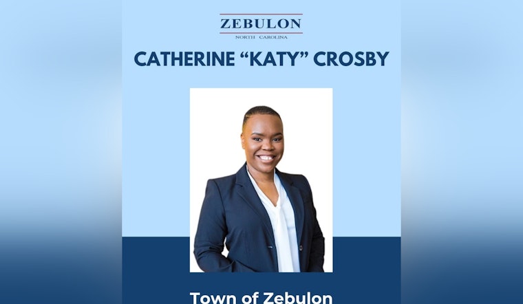 Catherine "Katy" Crosby Appointed as New Town Manager of Zebulon, Bringing Two Decades of Experience to the Role