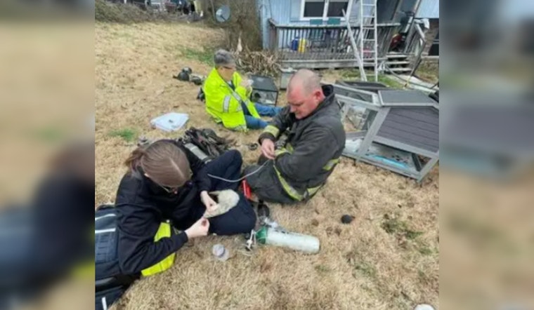 Catoosa County Firefighters Extinguish Christmas Day Blaze, Rescue Pets and Reptiles from Pine Circle Home