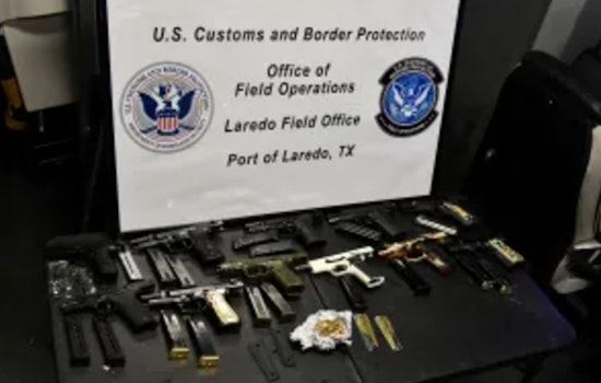 CBP Officers at Laredo Port of Entry Intercept Weapon Smuggling Attempt into Mexico