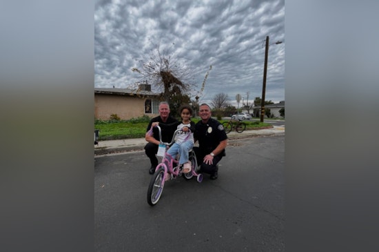 Ceres Police Department Spreads Holiday Joy with 'Beards for Kids' Gift-Wrapping Event