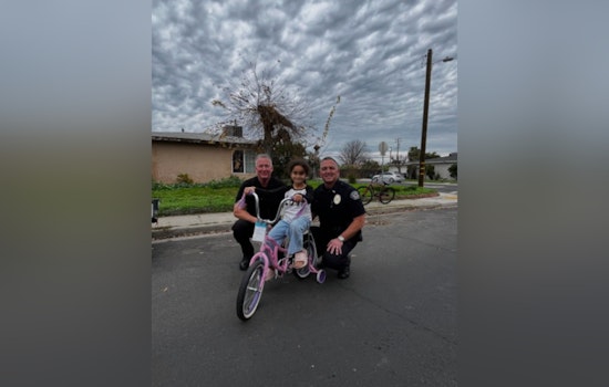 Ceres Police Department Spreads Holiday Joy with 'Beards for Kids' Gift-Wrapping Event