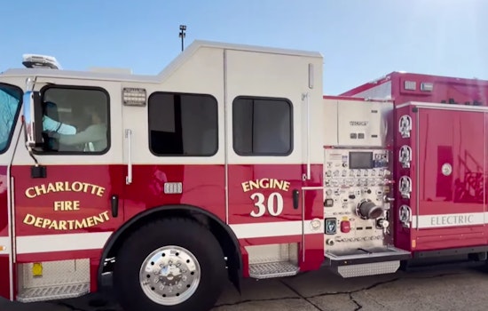 Charlotte Fire Department Embraces Sustainability with Electric-Powered Fire Engine for Engine 30