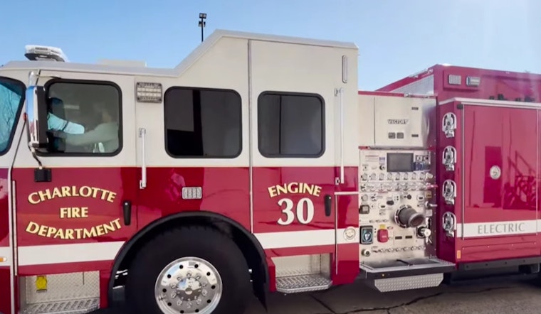 Charlotte Fire Department Embraces Sustainability with Electric-Powered Fire Engine for Engine 30