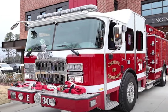 Charlotte Fire Department Ushers in Sustainable Future with First Electric Fire Engine