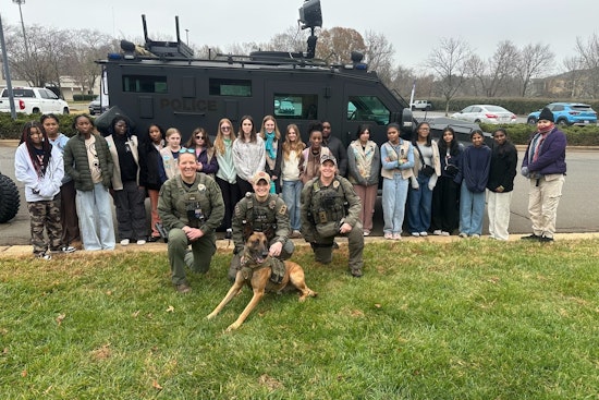 Charlotte-Mecklenburg Police Department Hosts Girl Scouts for Community Engagement Event