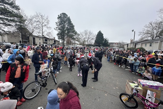 Charlotte Police Spread Holiday Cheer at 7th Annual Christmas with the Community Event