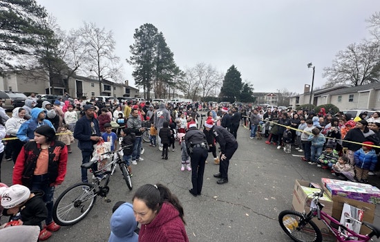 Charlotte Police Spread Holiday Cheer at 7th Annual Christmas with the Community Event