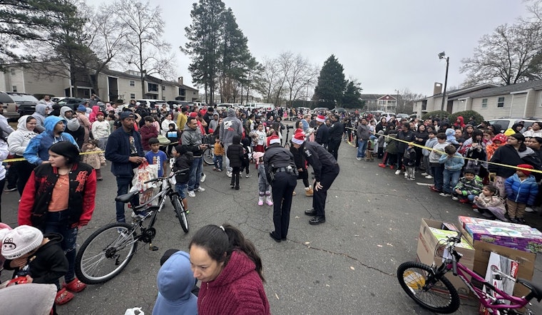 Charlotte Police Spread Holiday Cheer at 7th Annual Christmas with the Community Event