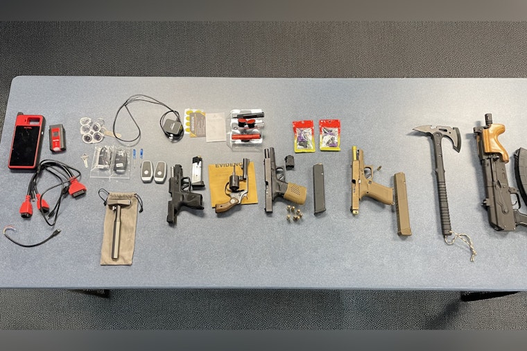 Charlotte Police Thwart Vehicle Break-In Attempts and Seize Stolen Firearms as Four Suspects Face Charges