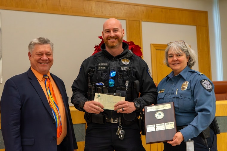 Chesterfield Officer Art Mueller Honored with Exemplary Performer Award for Outstanding Police Service