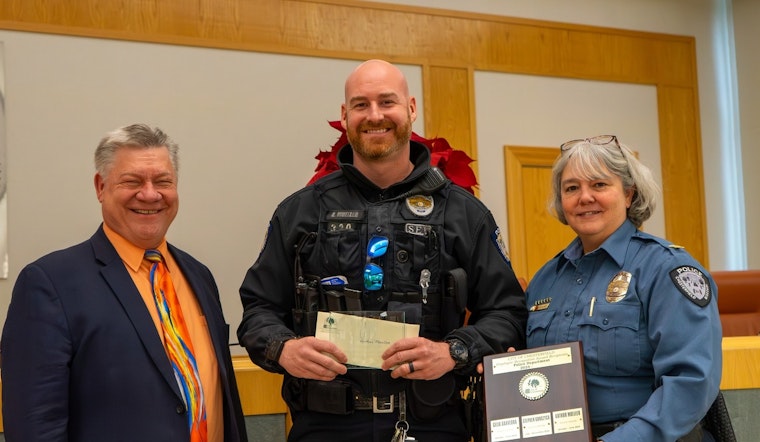 Chesterfield Officer Art Mueller Honored with Exemplary Performer Award for Outstanding Police Service