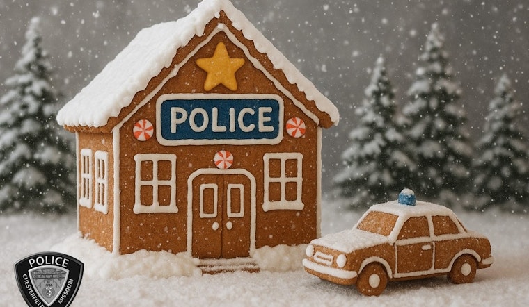 Chesterfield Police Spreads Holiday Cheer with Gingerbread House Competition on Social Media