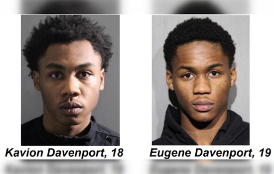 Chicago Brothers Kavion and Eugene Davenport Charged in Connection with Citywide Burglary Spree