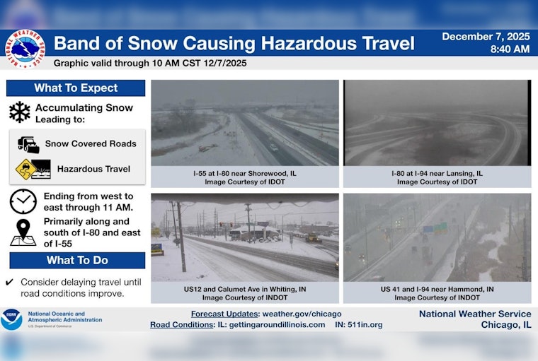 Chicago Grapples with Travel Chaos as Snowstorm Disrupts O'Hare Flights and Roadways