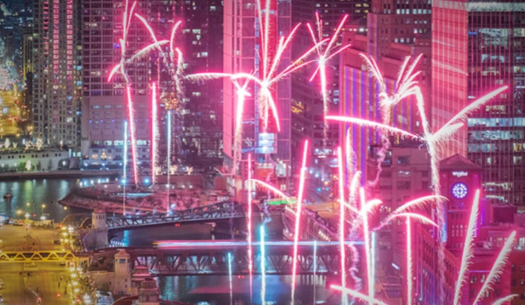 Chicago Rings in 2026 with Dazzling Fireworks, Tight Security, and Chance the Rapper Hosting New Year's Festivities