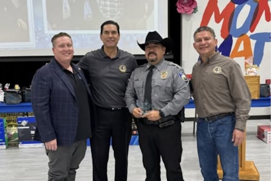 Chief Rojas Inspires with Personal Anecdotes at Socorro ISD Operations Team's Year-End Celebration
