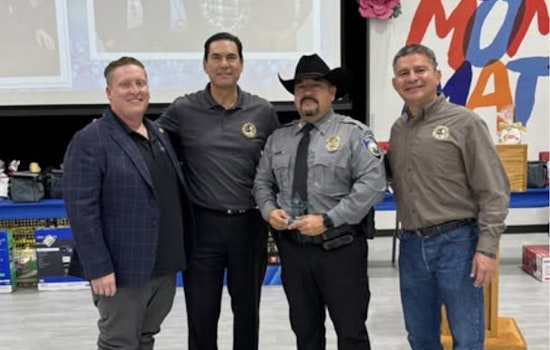 Chief Rojas Inspires with Personal Anecdotes at Socorro ISD Operations Team's Year-End Celebration