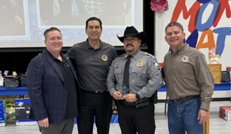Chief Rojas Inspires with Personal Anecdotes at Socorro ISD Operations Team's Year-End Celebration