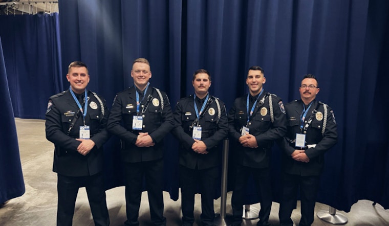 Choctaw Police Honor Guard Showcases Local Pride at Oklahoma City Thunder Game