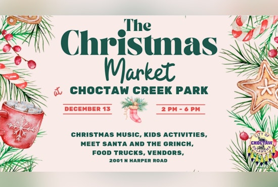 Choctaw's Christmas Market Set to Shine with Over 80 Local Vendors and Festive Family Fun