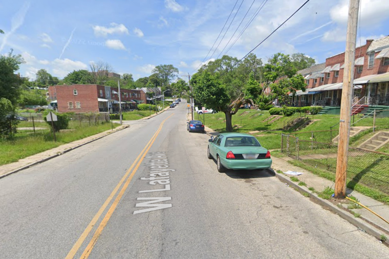 Christmas Eve Shooting in West Baltimore Leaves Man Wounded, Crashes Car into Home