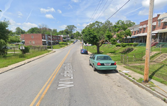 Christmas Eve Shooting in West Baltimore Leaves Man Wounded, Crashes Car into Home