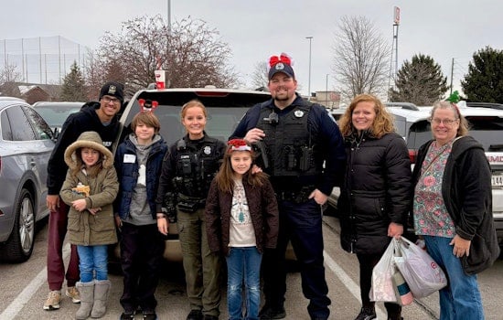 Cicero Police Collaborate with Local Agencies to Spread Holiday Cheer in 'Shop for Kids' Initiative