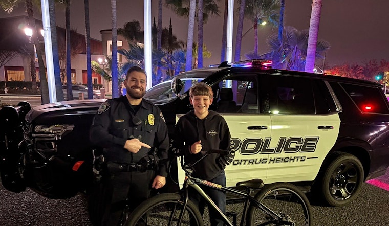 Citrus Heights Officer Channels Inner Magnum P.I. to Recover Teen's Stolen Bike