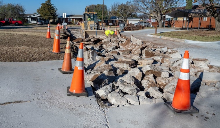 City Crews Address Decades-Old Pavement Wear at Cheyenne Ave. and 48th St. in Lawton; Repairs to Finish Next Week