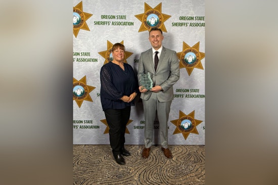 Clackamas Deputy Honored with Distinguished Service Award for Life-Saving Response in Child's Lawn Mower Accident