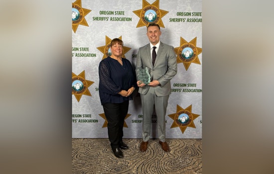 Clackamas Deputy Honored with Distinguished Service Award for Life-Saving Response in Child's Lawn Mower Accident
