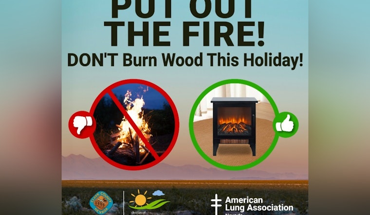Clark County's "Put Out the Fire" Campaign Encourages a Cleaner Christmas Air in Las Vegas