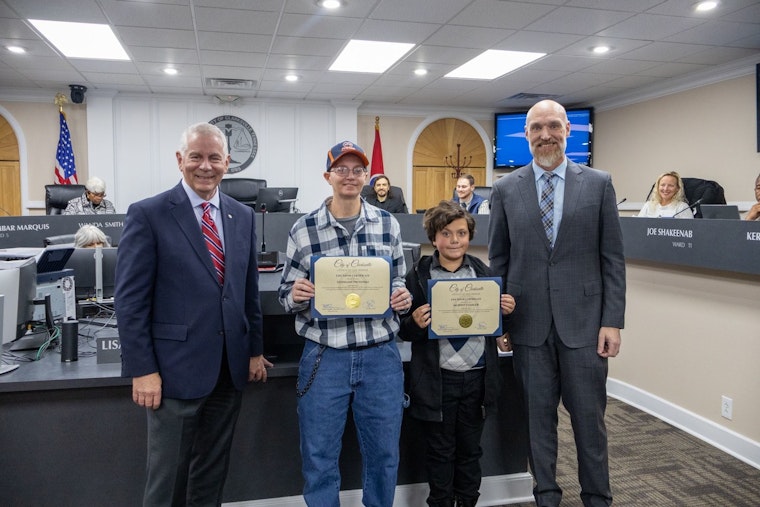 Clarksville Heroes: School Custodian and Student Honored with Life Saver Certificates for Cafeteria Rescue