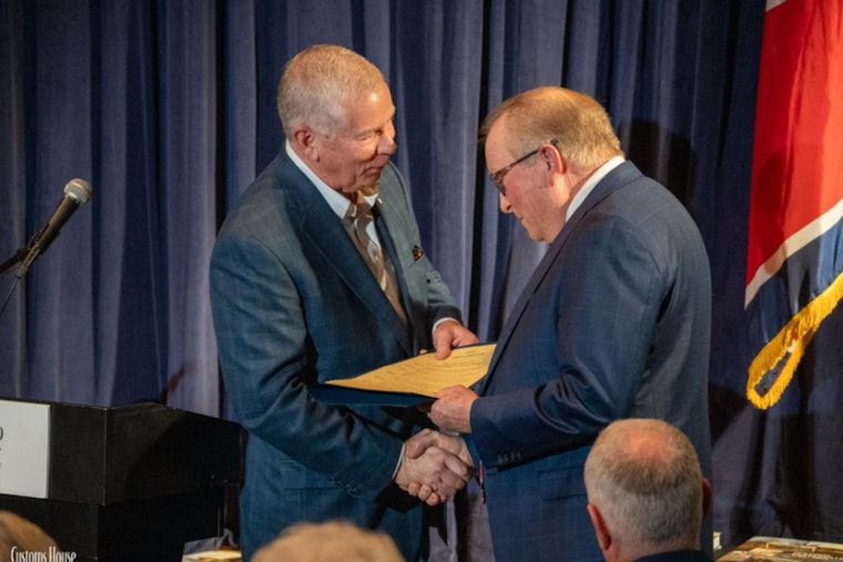 Clarksville-Montgomery County Honors Frank Lott for Cultural Contributions; Recognized for Leadership at Customs House Museum