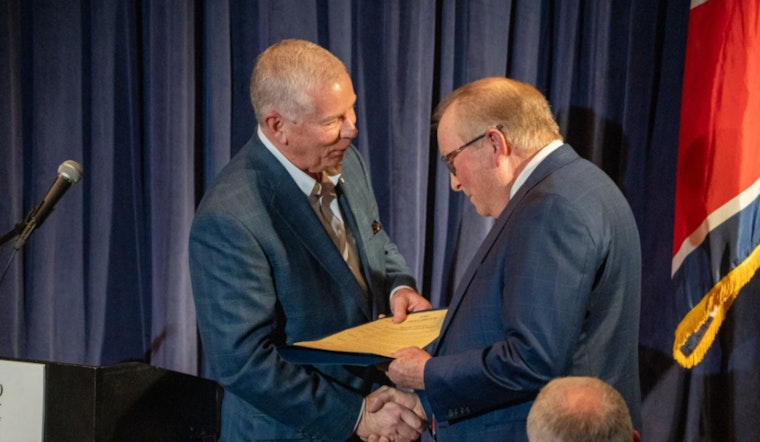 Clarksville-Montgomery County Honors Frank Lott for Cultural Contributions; Recognized for Leadership at Customs House Museum