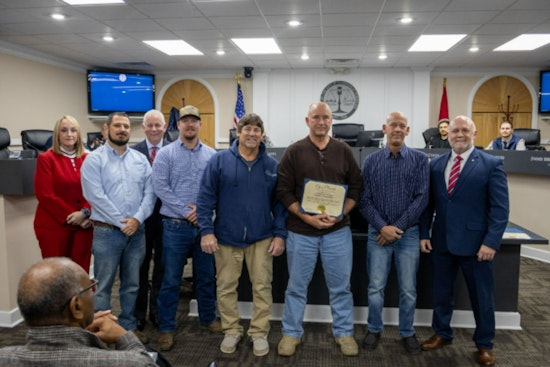 Clarksville Water System Celebrates Perfect Score in Sanitary Survey and Award from Clean Water Professionals