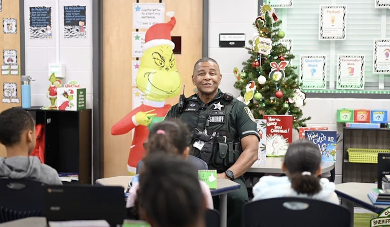 Clay County Deputies Spread Holiday Cheer with Festive Storytime for Families