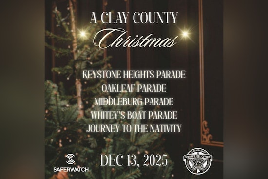 Clay County Embraces Holiday Spirit with Festive Parades as Sheriff's Office Advises on Road Closures and Safety App