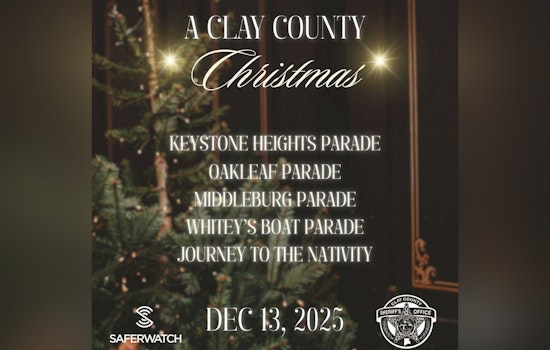 Clay County Embraces Holiday Spirit with Festive Parades as Sheriff's Office Advises on Road Closures and Safety App