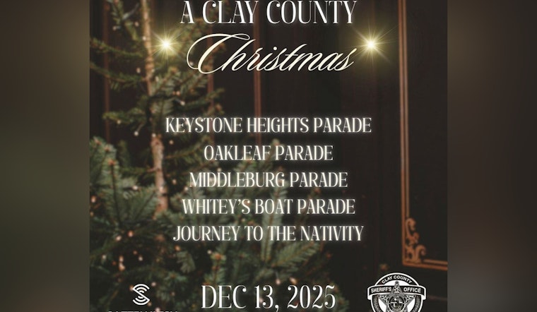 Clay County Embraces Holiday Spirit with Festive Parades as Sheriff's Office Advises on Road Closures and Safety App