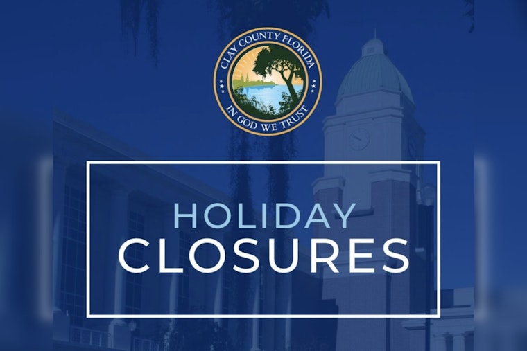 Clay County, FL Announces Adjusted Waste Collection Schedule for New Year's Day