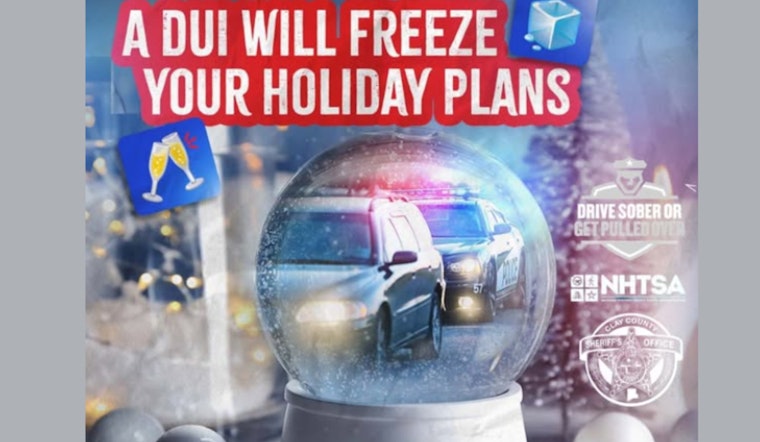 Clay County Sheriff's Office Urges Holiday Revelers to 'Drive Sober or Get Pulled Over'