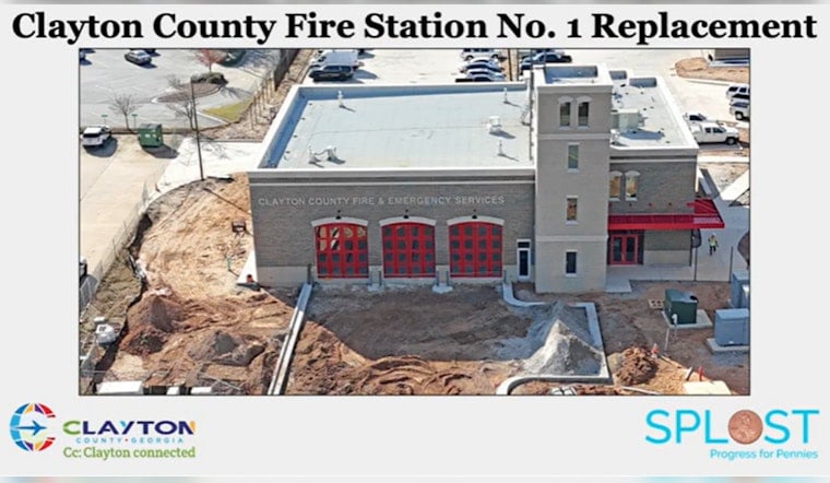 Clayton County Advances Civic Projects as Fire Station No. 1 Nears 2026 Opening, Funded by SPLOST Initiatives