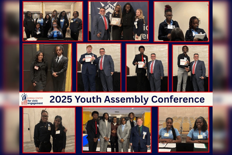 Clayton County Youth Commissioners Shine at Georgia's Youth Assembly Conference